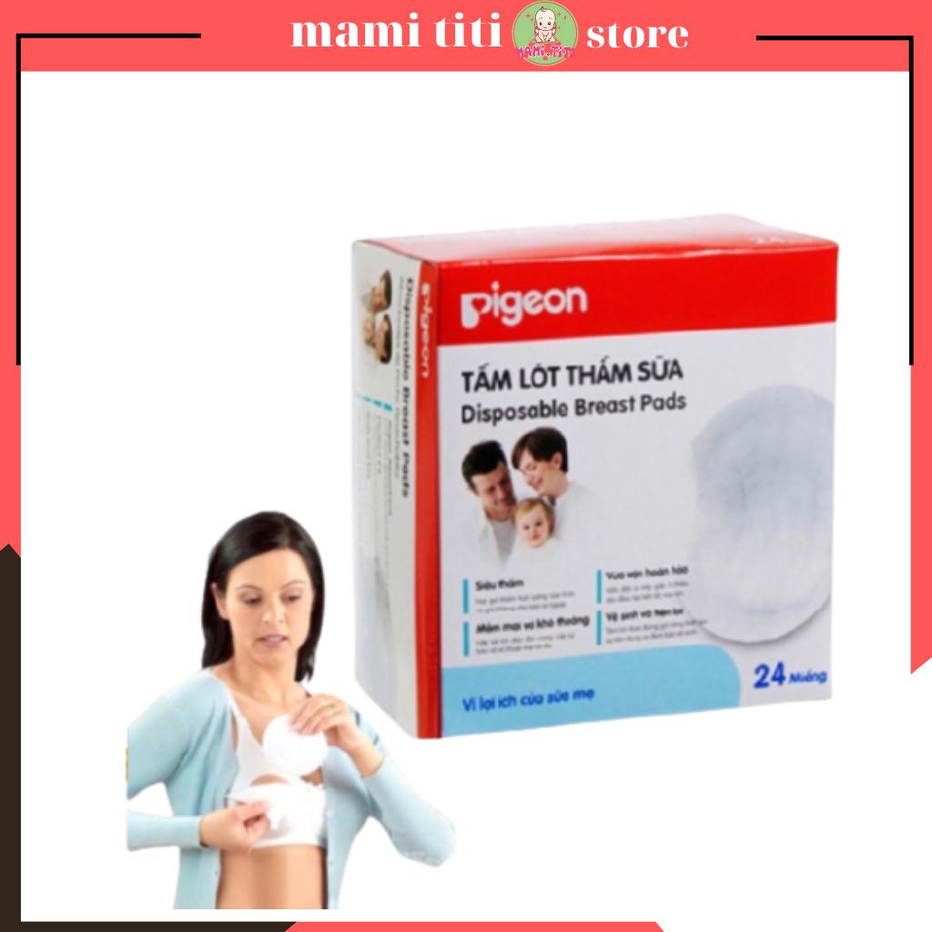 Miếng Lót Thấm Sữa [ Chính Hãng Pigeon Dùng 1 Lần Sản Xuất tại Thái Lan Công Nghệ Nhật Bản ]