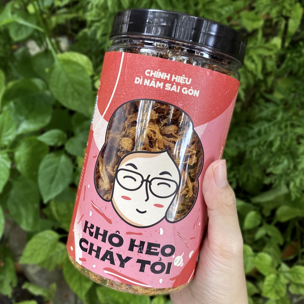 KHÔ HEO CHÁY TỎI cao cấp 300GR I DÌ NĂM SÀI GÒN I Ăn vặt ngon loại 1, chất lượng cao đảm bảo an toàn I CAY VỪA SIÊU NGON | BigBuy360 - bigbuy360.vn