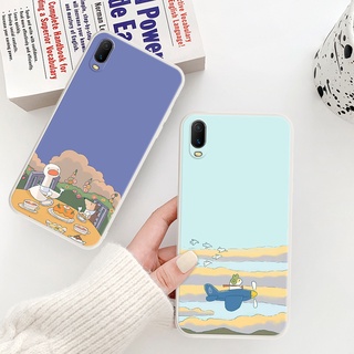 Ốp Lưng Điện Thoại Bằng Silicone Mềm Dành Cho VIVO Y21 Y21S Y33S V21E V17 V19 NEO V5S #H182