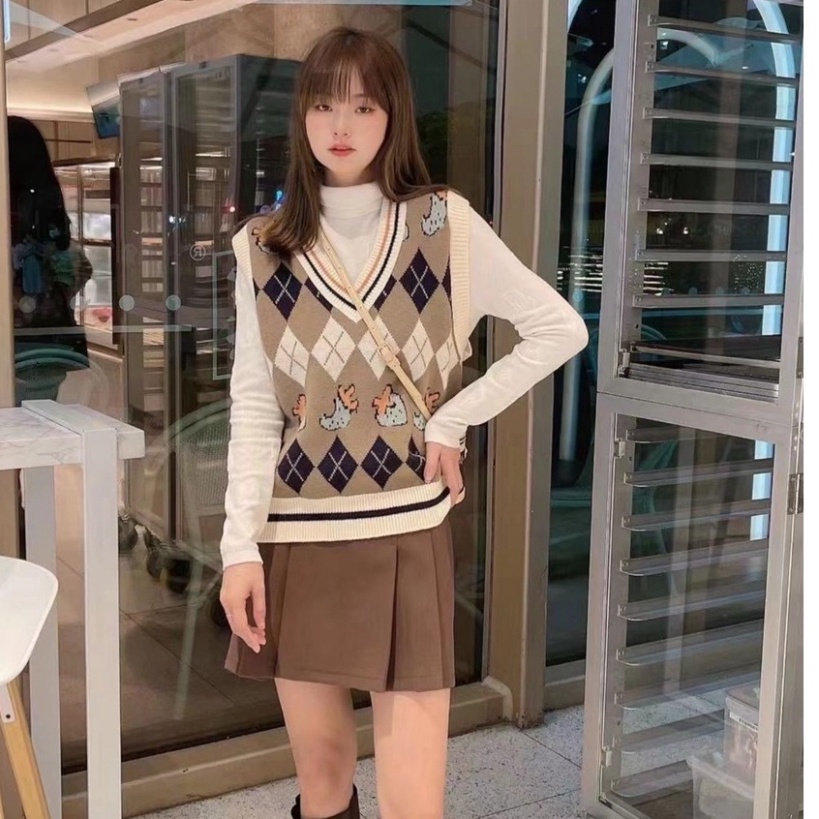 Gile Len Nam Nữ FreeSize, Áo Len Gile GUMAX Cặp Đôi Unisex, Phong Cách Ulzzang Hàn Quốc | BigBuy360 - bigbuy360.vn