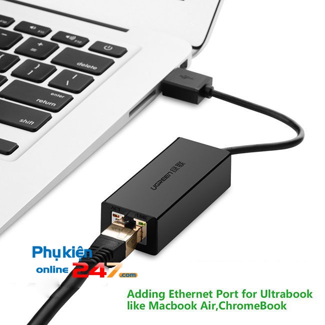 Cáp chuyển đổi cổng USB ra LAN