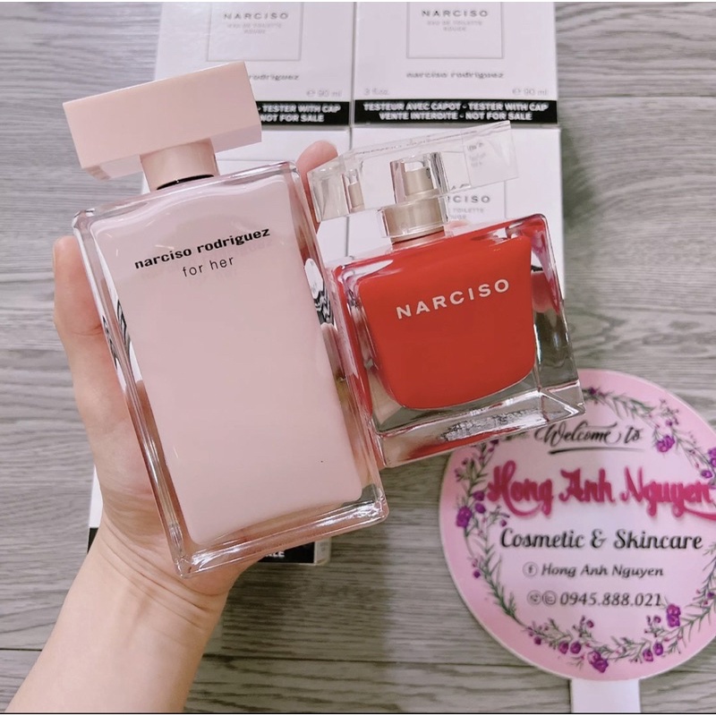 Nước hoa Narciso hồng & đỏ