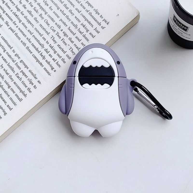 Vỏ bọc silicon bảo vệ hộp sạc tai nghe Airpods 3/ 3 họa tiết quái vật Night Evil độc đáo chống sốc tiện dụng