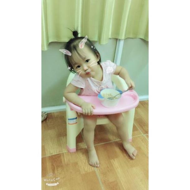 Ghế ăn dặm Việt Nhật  ❤️️ Tặng bát ăn cách nhiệt, chống xước cho bé❤️️