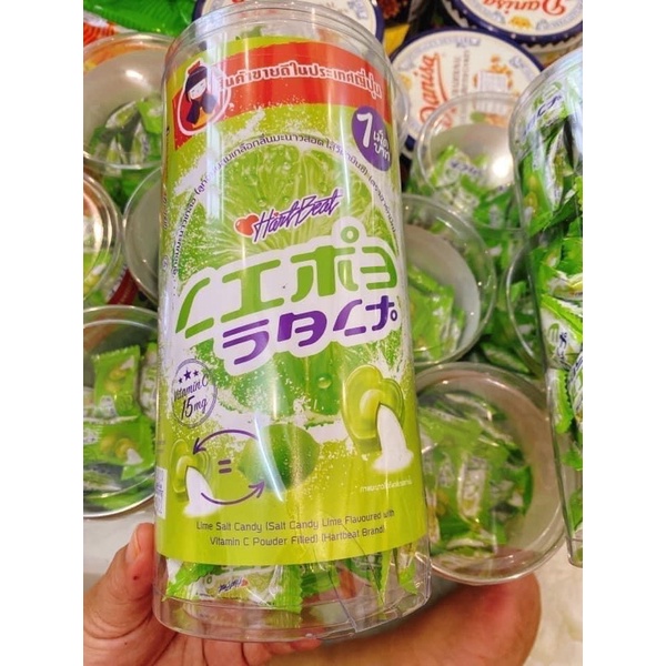 kẹo chanh muối chuẩn hàng nội địa thái