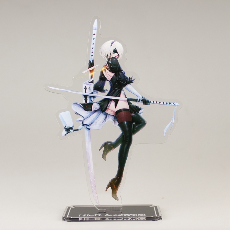 Nier Automata YoRHa không. Giá Đỡ Mô Hình Nhân Vật 2 Loại B Bằng Acrylic Để Bàn Trang Trí