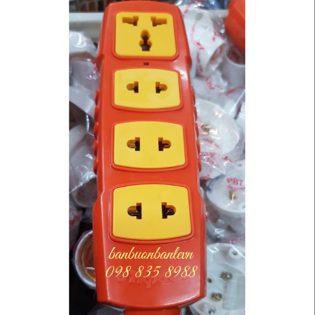 Ổ Cắm 4 Lỗ Chịu Tải Cao P6000W- SOPOKA