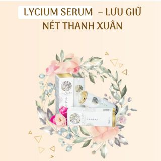 Tinh chất trẻ hóa làn da Lycium serum