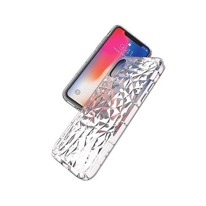 Ốp Lưng Nhựa Dẻo Trong Suốt In Họa Tiết Kim Cương 3d Cho Iphone 6 6s Plus 5.5