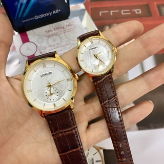 đồng hồ đôi Longbo hình trái đất độc đáo