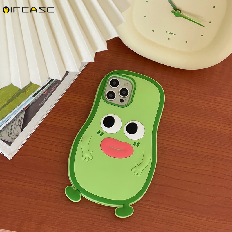 Ốp Điện Thoại Silicone Mềm Chống Sốc In Hình Trái Cây 3D Cho iPhone 13 12 11 Pro Max