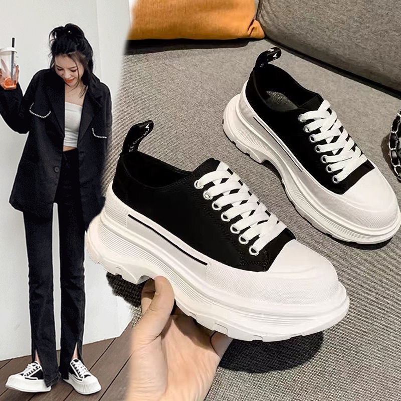 Giày Thể Thao Vải Canvas Đế Dày Thời Trang Mcqueen 2022