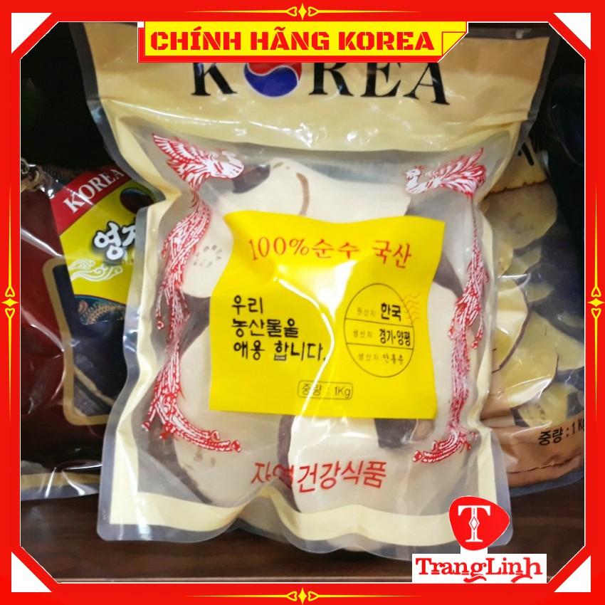 Nấm linh chi hàn quốc chính hãng - Nấm túi sữa 1kg - tranglinhkorea