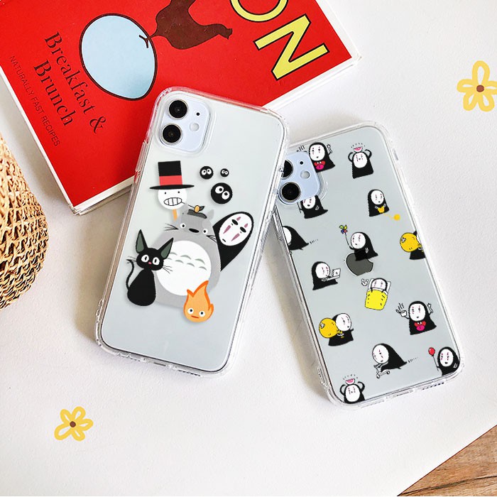 Ốp lưng iphone Ghibli Anime viền trong chống ố 5/5s/6/6plus/6s/6splus/7/7plus/8/8plus/x/xr/xs/11/12/pro/max/plus/promax