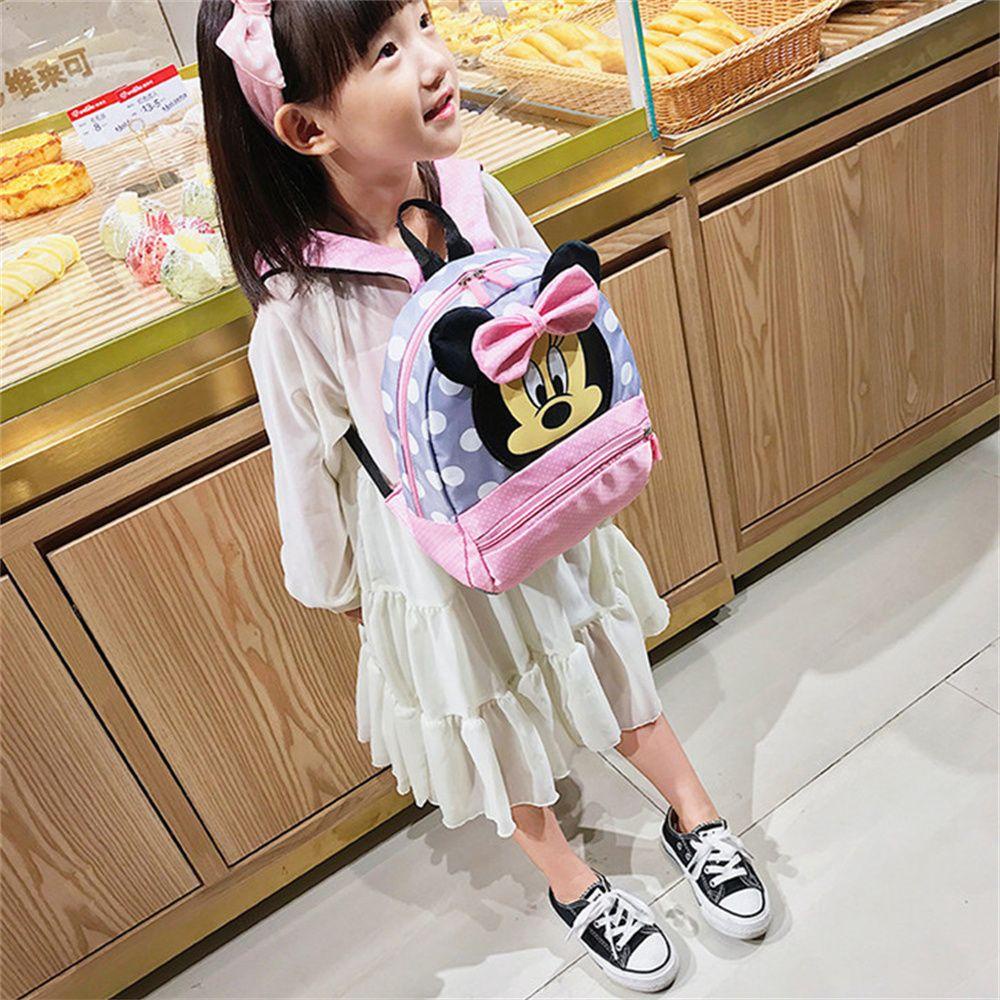 Ba Lô Hình Chuột Minnie Dễ Thương Cho Bé