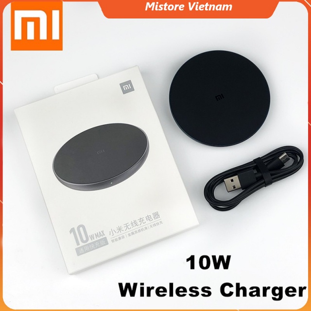 Đế sạc không dây 10W Xiaomi Mi Wireless WPC01ZM chuẩn Qi