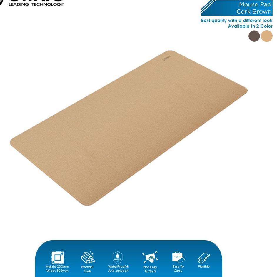 Sẵn sàng Gửi... Tấm Lót Chuột Màu Nâu Cho ORICO CMP23-CF