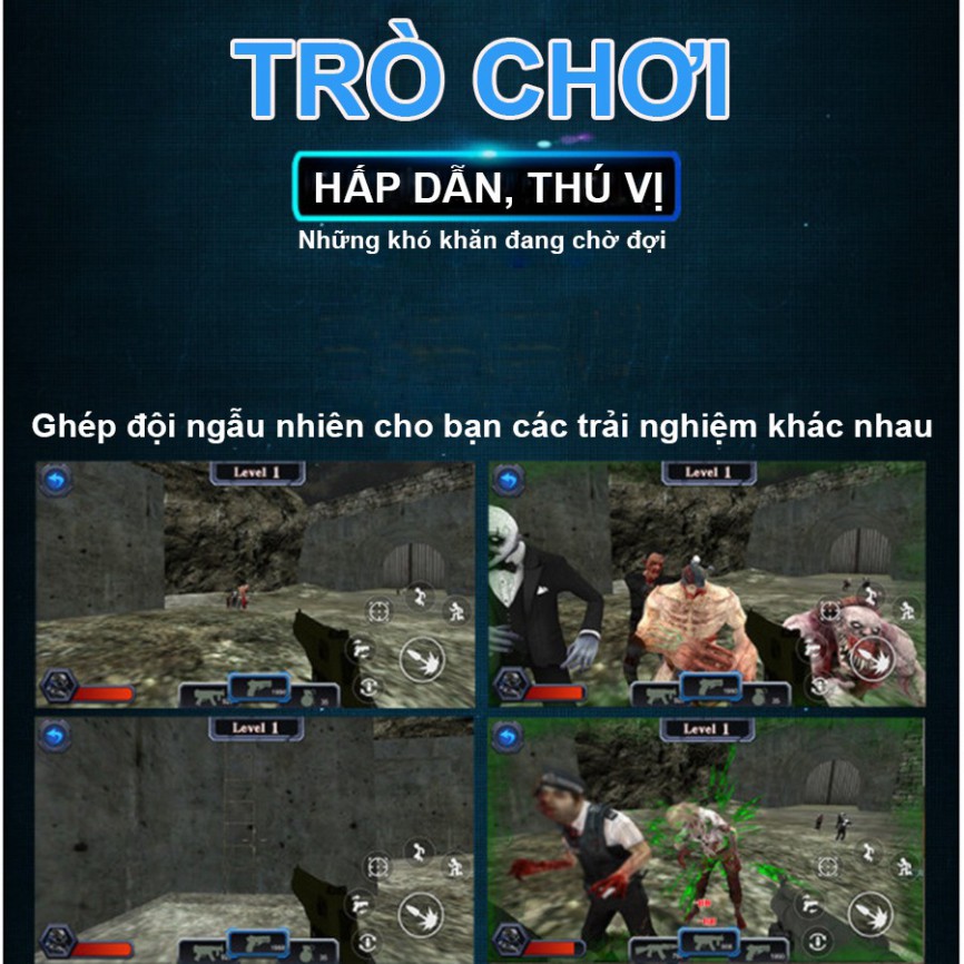 Súng chơi game thực tế ảo AR cho điện thoại android và ios, magic gun nâng cấp trải nghiệm game