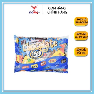 Kẹo socola tổng hợp 9 loại 150 gói của Mỹ 