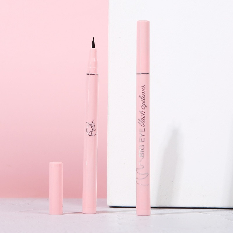 Bút Kẻ Mắt Dạng Lỏng Màu Đen Tự Nhiên Nhanh Khô Chống Thấm Nước Không Nhòe