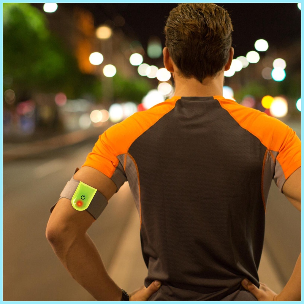 Đèn LED Phản Quang An Toàn Khi Chạy Bộ Ban Đêm