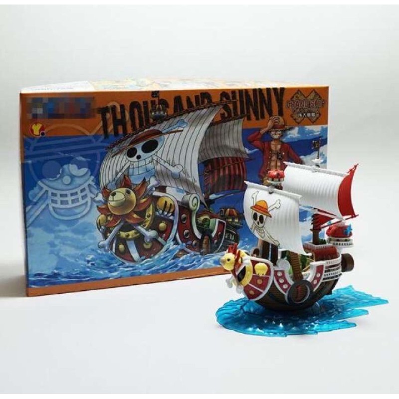 Mô Hình Lăp Ráp Tàu ỎNE PIECE - THOUSAND SUNNY - CAO CẤP [Hộp Đẹp]