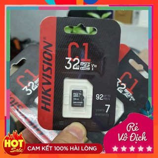 Thẻ nhớ 32Gb Hikvision Micro SD V30 - 92mb/s chính hãng k8386