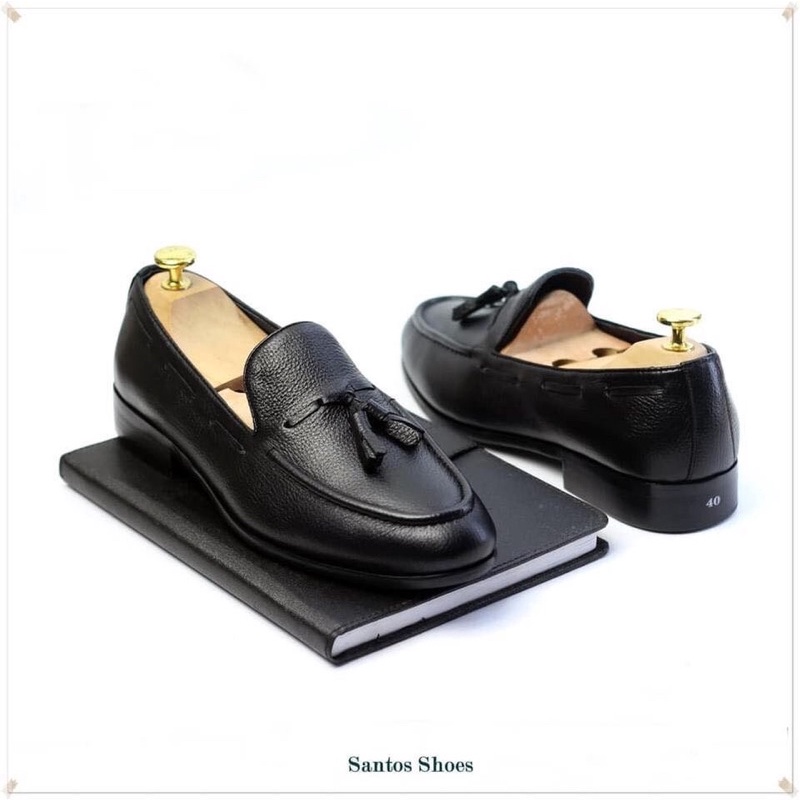 Loafer Chuông Da Bò