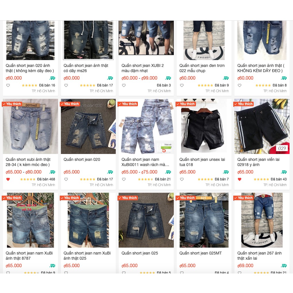 [Mã SKAMAP6 giảm 8% TỐI ĐA 50K đơn250K] ( Xã lỗ ) SHORT JEAN NAM NỮ LẺ SIZE LỖ VỐN ( MỚI 100% 0 LỖI, BAO ĐỔI ) | WebRaoVat - webraovat.net.vn