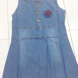 Đầm jean bé gái cao cấp sz đại. 8-9tuổi. Sales 100k