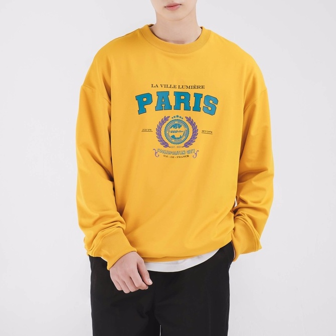 Áo nỉ tay dài SSSTUTTER in hoạ tiết phong cách hàn quốc City Sweatshirt | BigBuy360 - bigbuy360.vn