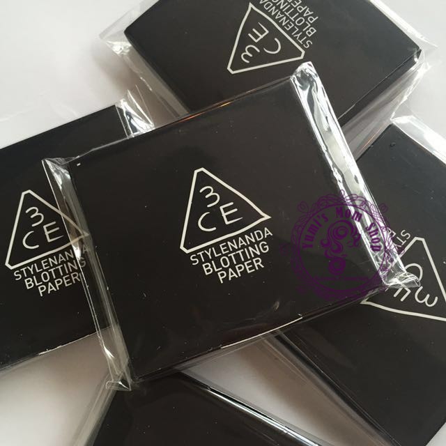 Giấy Thấm Dầu 3CE BLOTTING PAPERS 60 Miếng