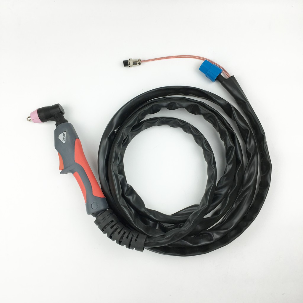 Dây Cắt Plasma AG60 Chất Lượng Cao Cho Máy Cắt Plasma 60A Vỏ Bọc Da Cổ Xoay Mềm 360 Độ Chiều Dài 4m