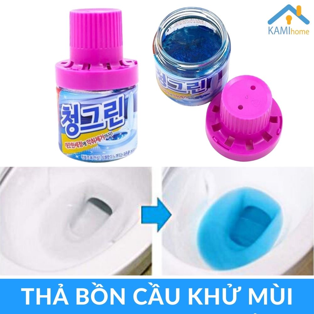 Lọ thả bồn cầu  tạo hương thơm nhẹ khử mùi chống ố vàng mã 70001