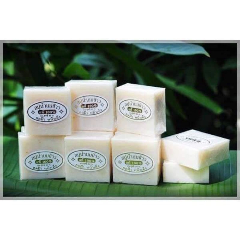 Soap xà phòng gạo Thái Lan(1 bánh)