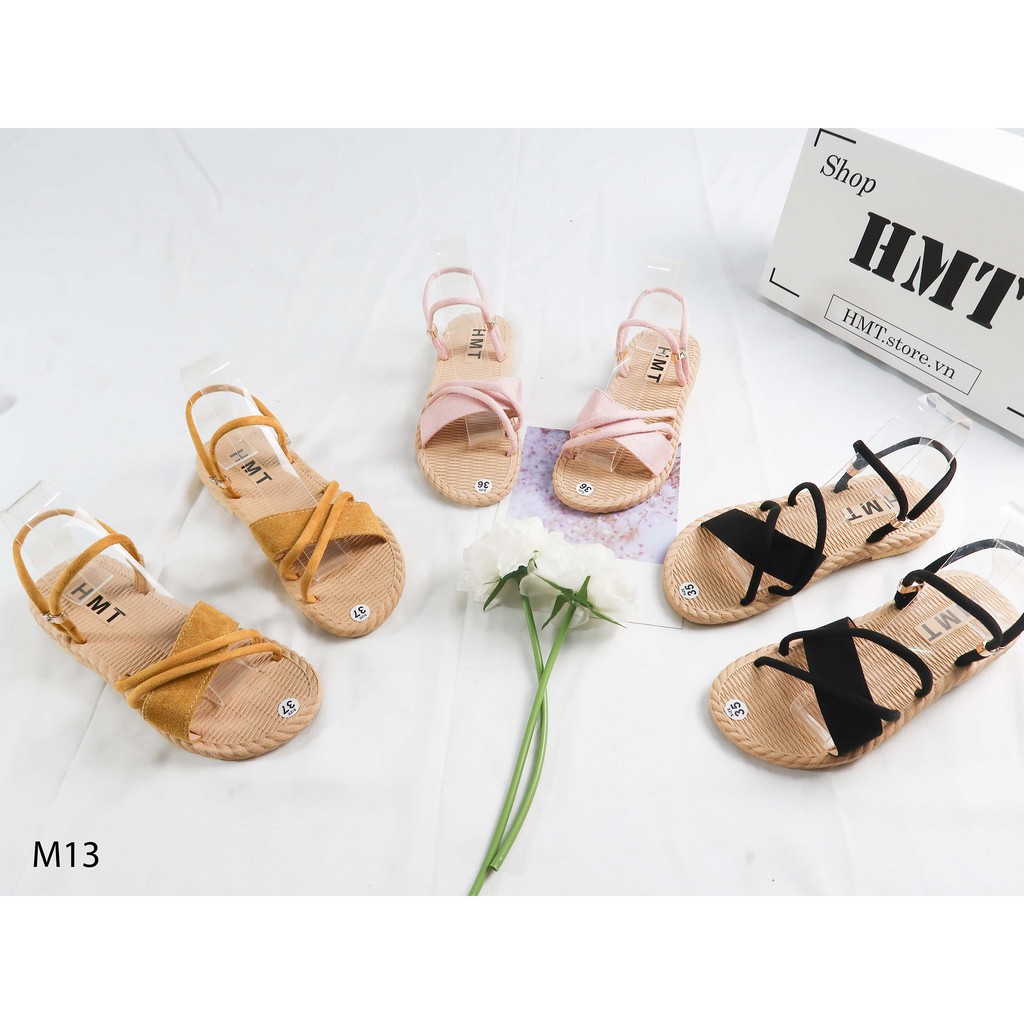 Sandal chống nước phù hợp đi mưa đan dây thời trang HMTShoes M13