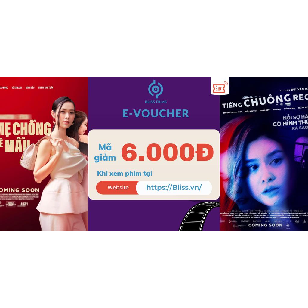 Mã giảm giá xem phim 6.000 trên Bliss.vn