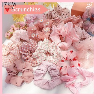 Dây buộc tóc Scrunchie nhiều màu sắc
