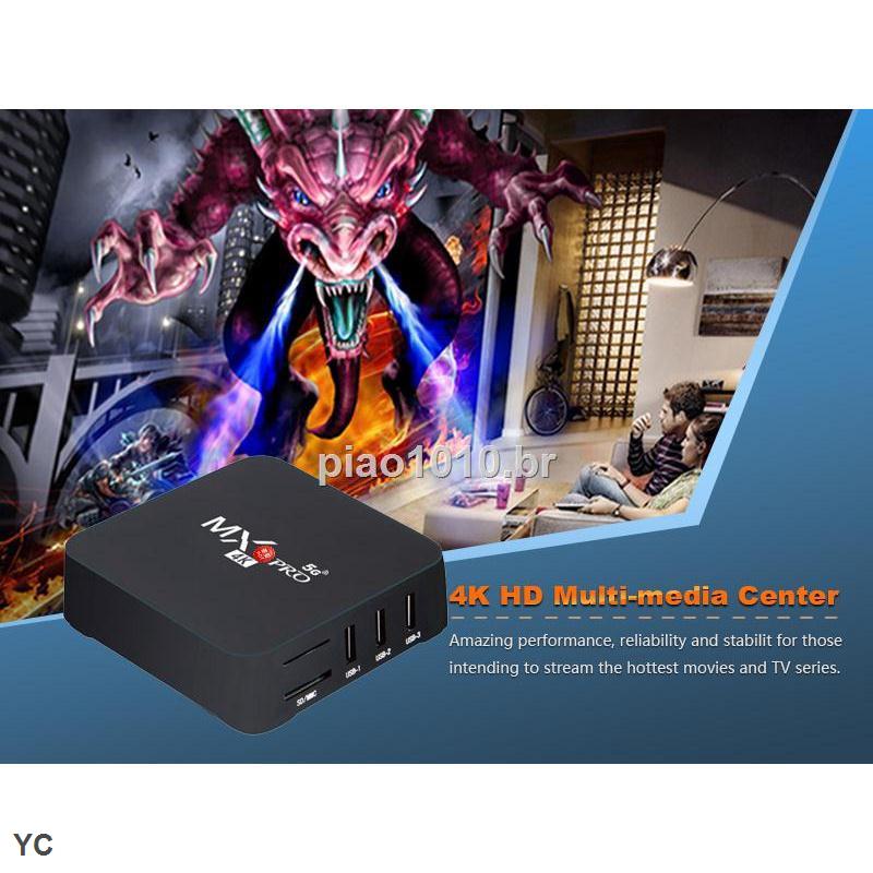 Đầu Tv Box Mxq Pro 4k Hd 5g 16 Gb + 256 Gb Wi-Fi Android 10.1 ChấT LượNg Cao KèM Phụ KiệN