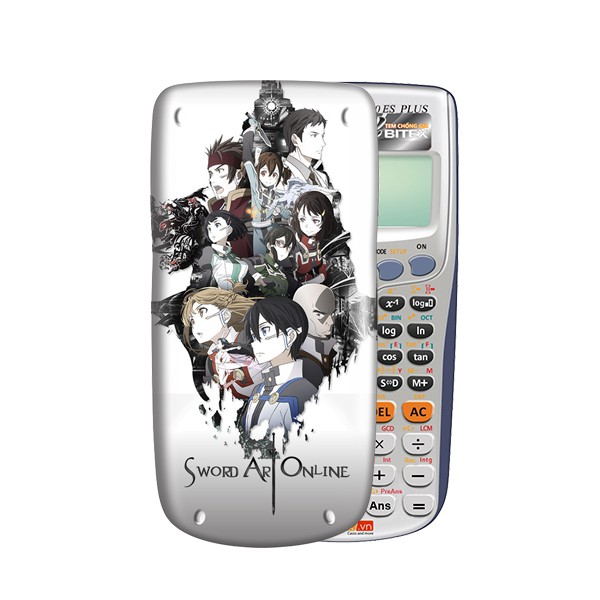 Ốp máy tính Casio/Nắp máy tính Casio nhân vật hoạt hình Sword Art Online 018