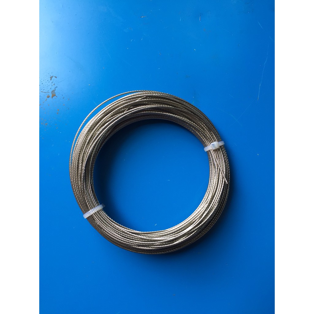 dây cáp inox 304 1 ly x 10m