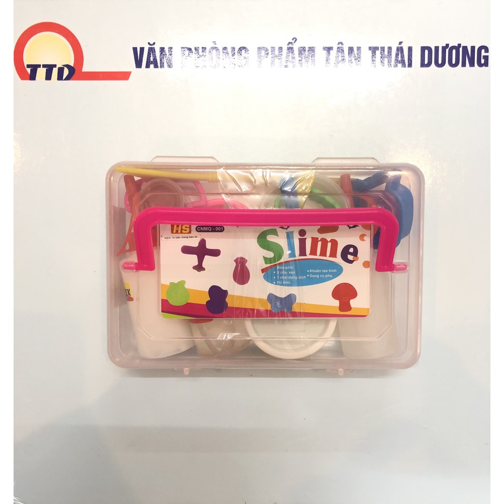 BỘ KIT LÀM SLIME ĐẦY ĐỦ