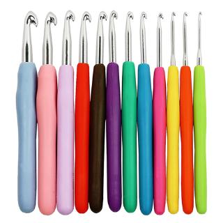 1 Bộ Móc Móc Có Tay Cầm Tiện Dụng Cho Cực Kỳ Thoải Mái, Móc Hoàn Hảo, Kim Đan Cực Dài