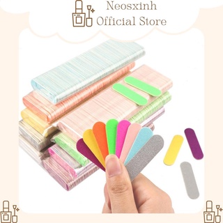 Set 100 Dũa Móng Tay Mini - Neosxinh - Nails