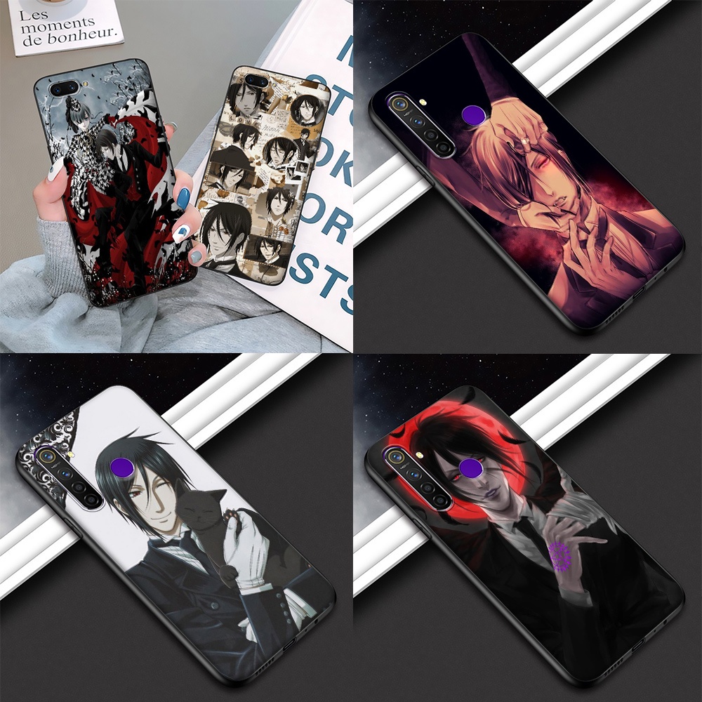 OPPO A53 A32 F11 Reno 2 3 4 Z 2Z 2F Pro 2020 TPU Soft Silicone Case Casing Cover PZ54 Comic Black Butler