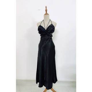 set quấn eo đầm dài