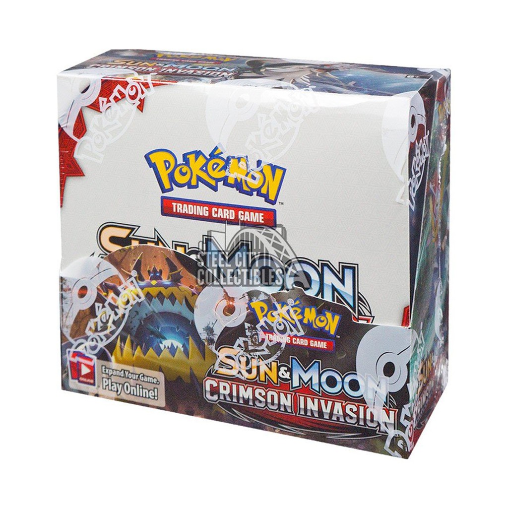 Bộ Thẻ Bài Pokemon 324 Thẻ Trading Card Game Pokémon Sun&Moon Crimson Invasion TCG Sưu Tập Cao Cấp