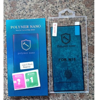 Miếng dán dẻo Polymer Nano Galaxy Note 10,Note 10 Plus/ Note 10+ Full màn hình siêu cảm biến Vân tay
