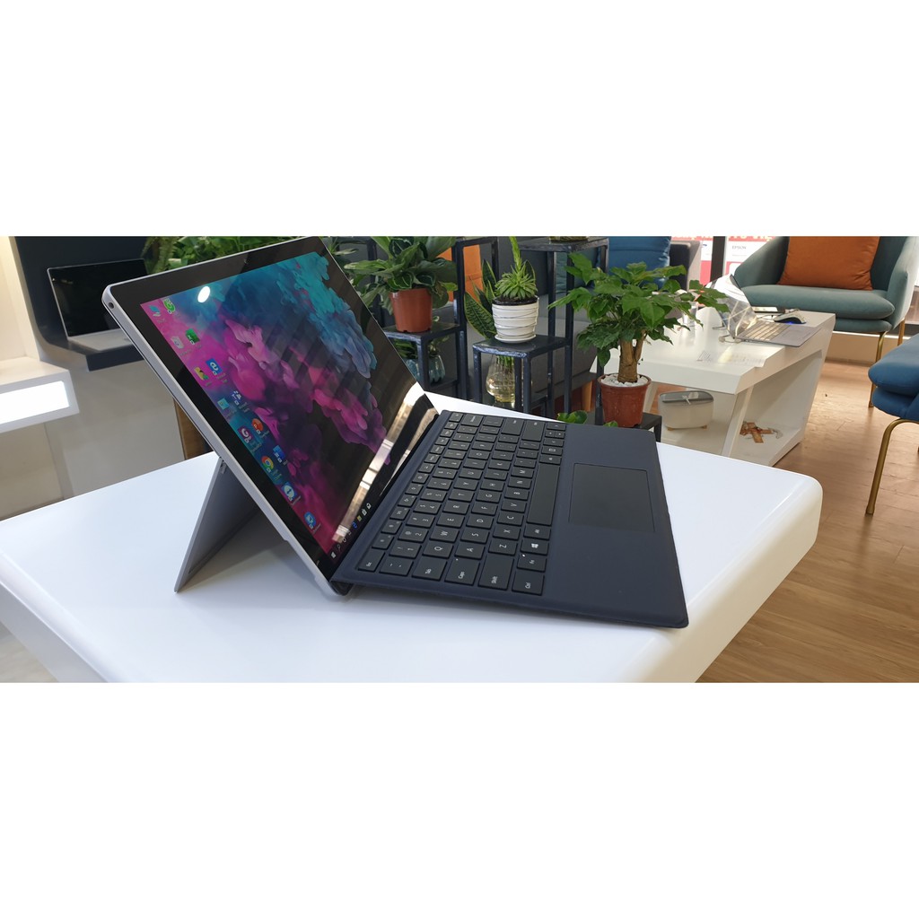 Máy tính  Microsoft Surface Pro 6 like new (mới 99%) Core i5 / RAM 8GB / SSD 128GB Bạc - Surface Pro 2018