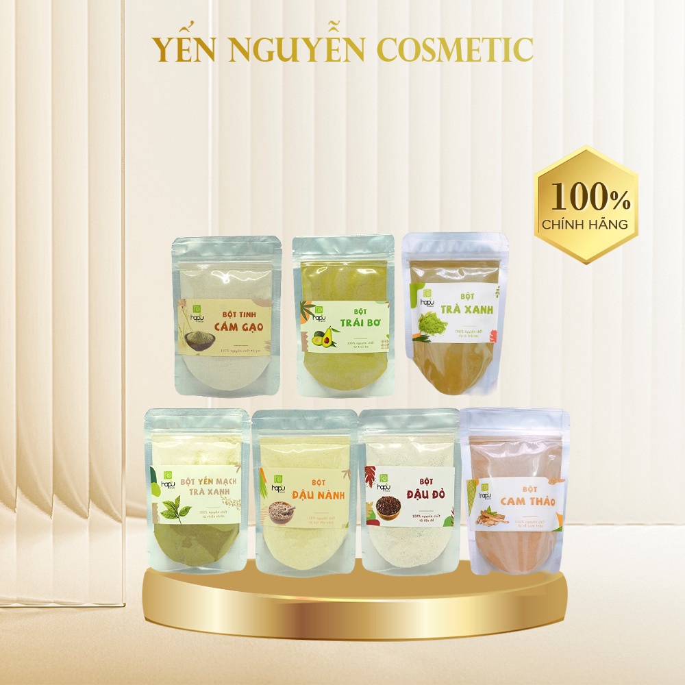 (17 loại) Bột Nguyên Chất Hapuganic